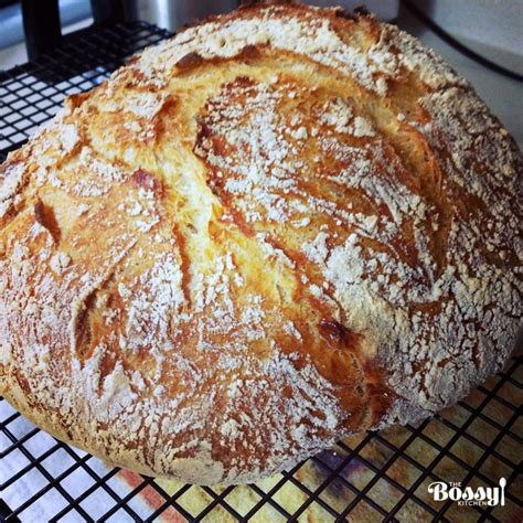 the-best-no-knead-bread-recipe-the-bossy-kitchen image