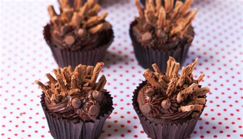 hedgehog-cupcakes-recipe-easy-cupcakes-betty image