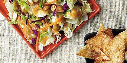 crunchy-chinese-chicken-salad-with-wonton-chips image