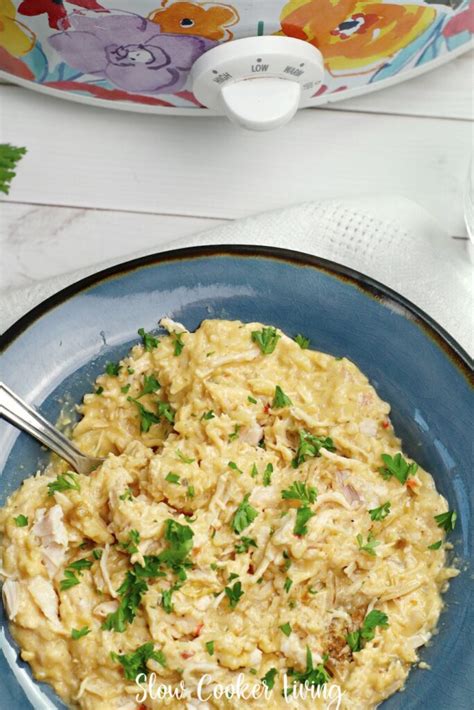 super-easy-nacho-chicken-and-rice-slow-cooker-living image