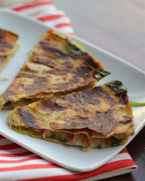 curried-spinach-and-zucchini-quesadillas-joanne-eats image