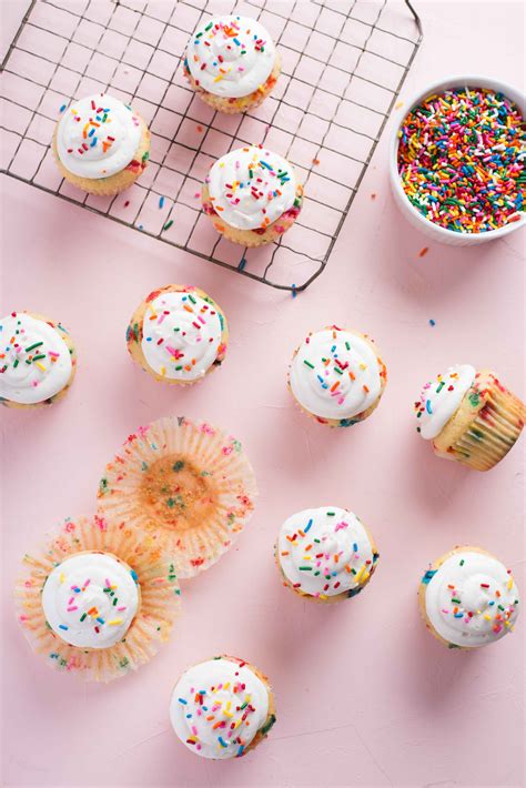 recipe-one-bowl-vanilla-cake-funfetti-cupcakes image