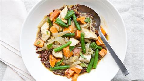 thai-green-curry-with-sweet-potato-green-beans-and image