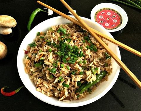 mushroom-fried-rice-recipe-by-archanas-kitchen image
