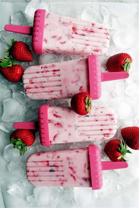 fresh-strawberry-mint-yogurt-popsicles-yay-for-food image