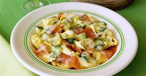 salmon-and-dill-tortellini-recipe-eat-smarter-usa image