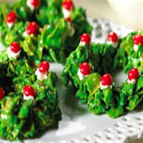 holly-wreath-cookies-recipe-cooksrecipescom image