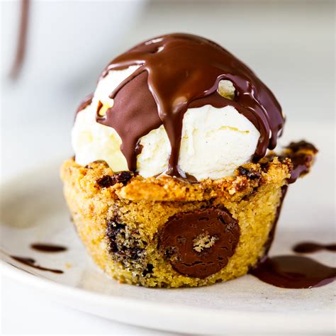 easy-one-bowl-choc-chip-cookie-cups-simply-delicious image