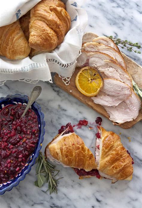 smoked-turkey-and-cranberry-croissant-sandwich image