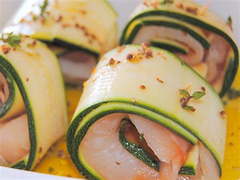 healthy-recipes-zucchini-wrapped-fish-fillets image