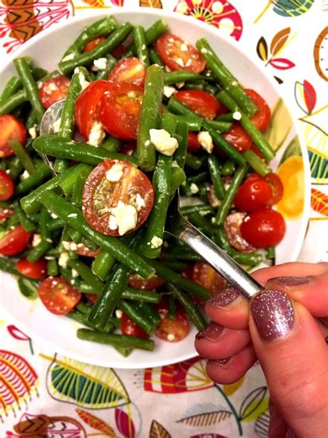 green-beans-tomato-feta-salad-recipe-melanie-cooks image