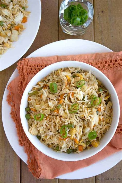 indian-chicken-fried-rice-restaurant-style-nish image