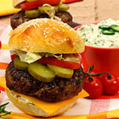 rosemary-beef-burgers-with-jalapeno-mayonnaise image
