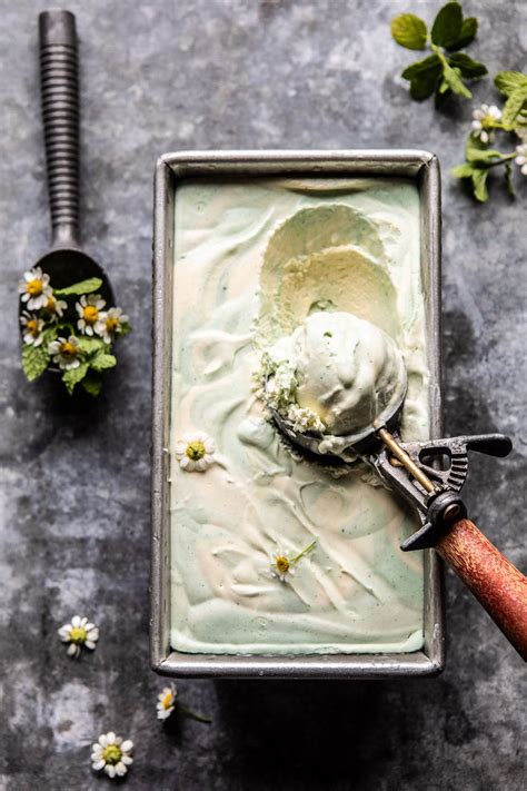 no-churn-minted-white-chocolate-swirled-ice-cream image