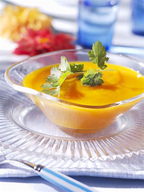 chilled-carrot-ginger-soup-recipe-eat-smarter-usa image