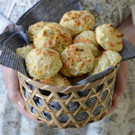 cheddar-and-zucchini-biscuits-recipe-gourmet-food image