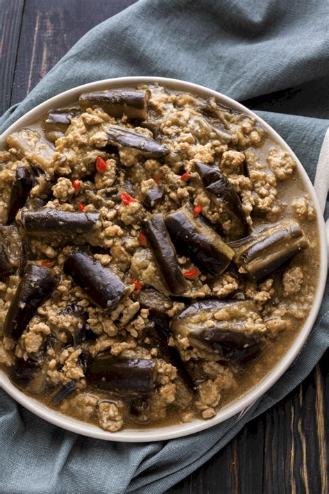 eggplant-and-pork-mince-stir-fry-wok-and-kin image