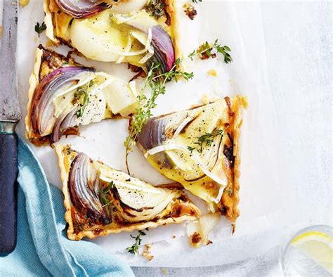 sticky-caramelised-onion-and-brie-tart-food-to-love image