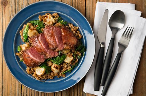 duck-with-turnips-and-rye-spaetzle-hunter-angler image