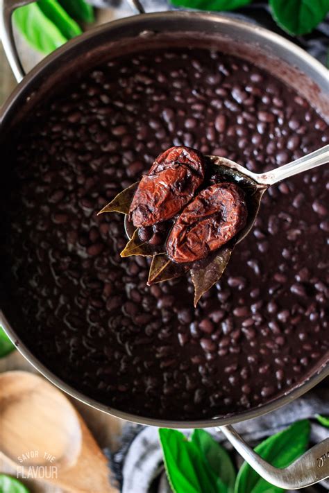 chipotle-black-beans-copycat-savor-the-flavour image