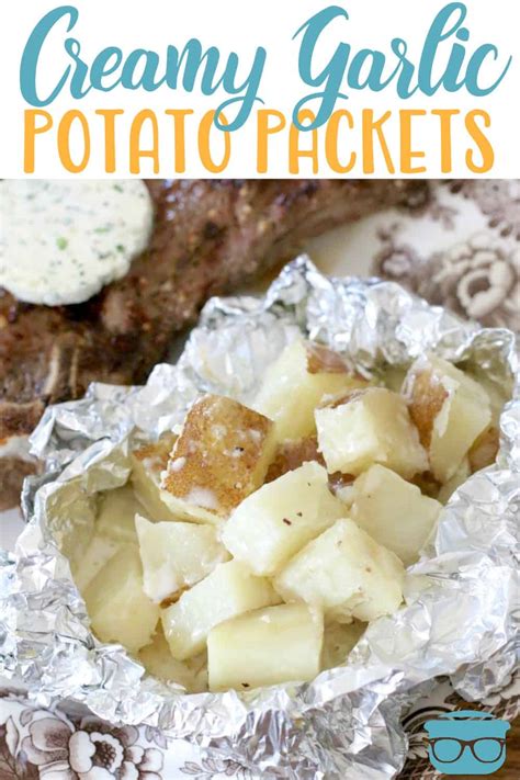 creamy-garlic-potato-packets-the image