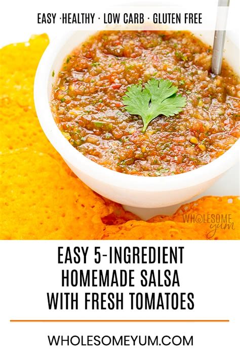 the-best-homemade-fresh-tomato-salsa image
