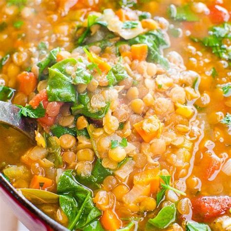 lentil-spinach-soup-easy-italian-recipe-ifoodrealcom image