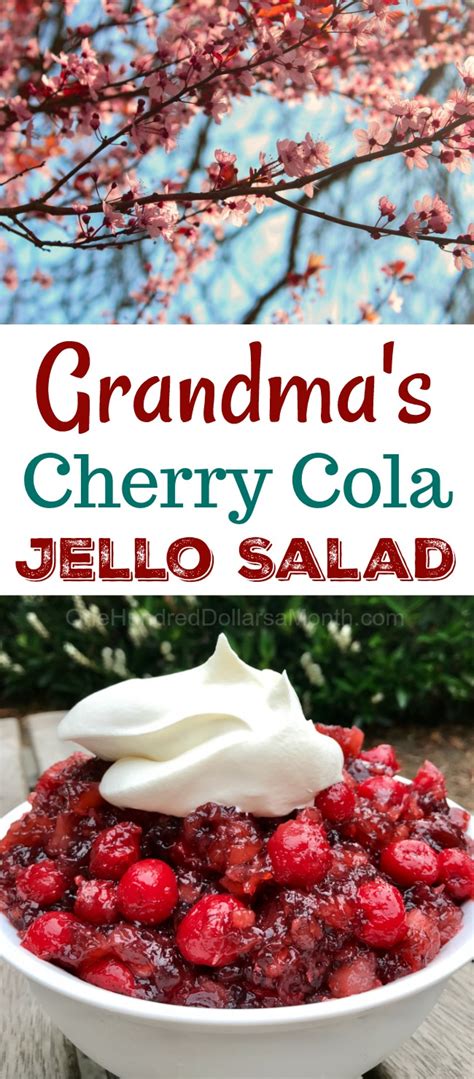 grandmas-cherry-cola-jello-salad-recipe-one-hundred image