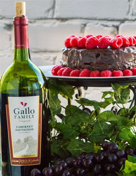 dark-chocolate-red-wine-cake-w-red-wine-raspberry image