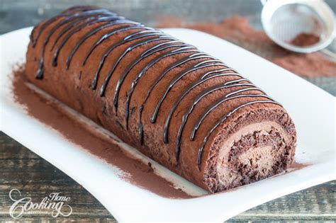 chocolate-swiss-roll-with-chocolate-mousse-filling image