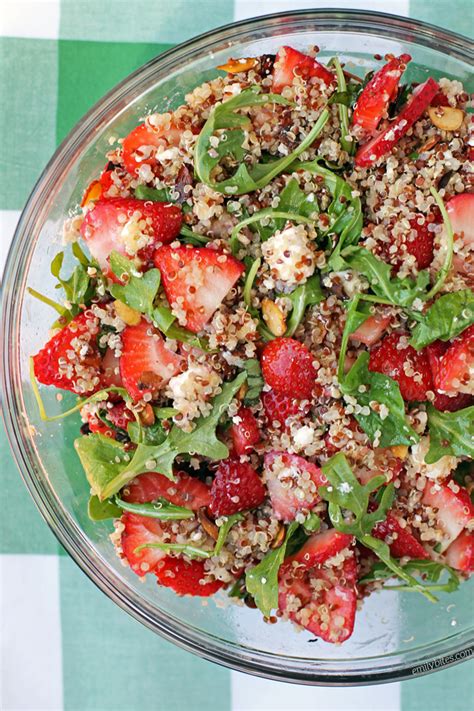 strawberry-quinoa-salad-emily-bites image