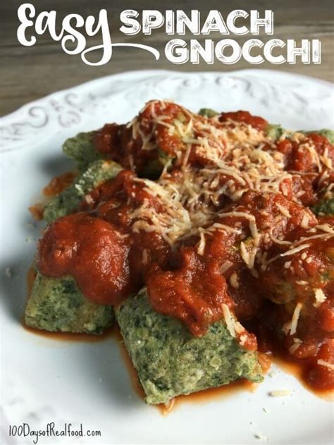 easy-spinach-gnocchi-recipe-100-days-of-real-food image