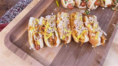 nyc-dogs-with-sabretts-style-onion-sauce-rachael-ray image