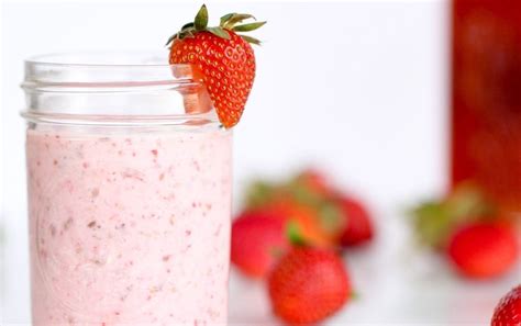 silky-strawberries-cream-smoothie image