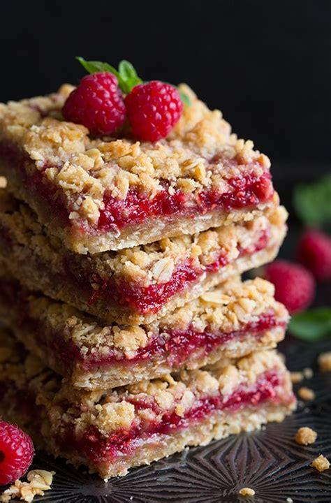 raspberry-bars-with-oatmeal-crumble-topping image