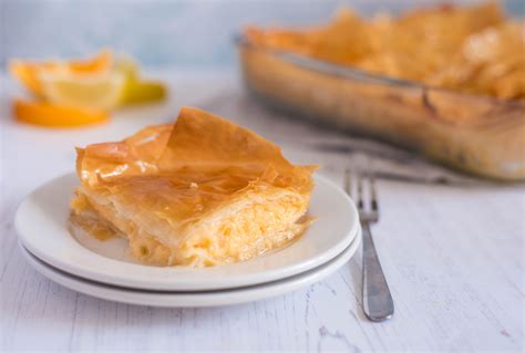 custard-pie-with-phyllo-galaktoboureko image