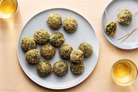 baked-spinach-balls-with-parmesan-cheese image