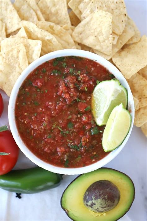 easy-homemade-fresh-salsa-recipe-video-the image