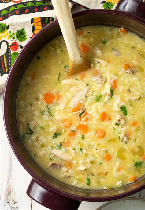 creamy-chicken-and-rice-soup-recipe-video-a image