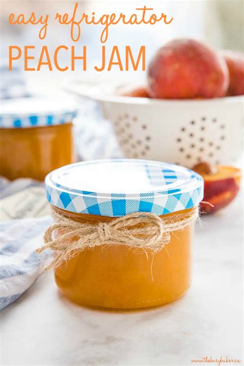 easy-peach-freezer-jam-no-pectin-the image