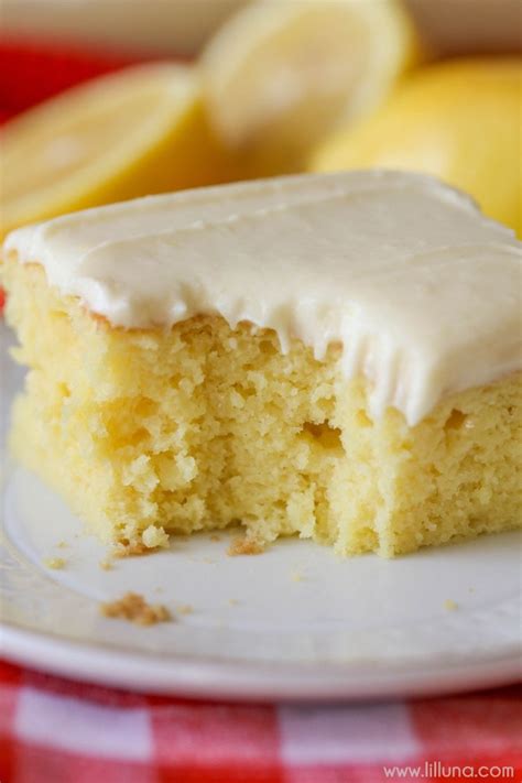 lemon-sheet-cake-with-lemon-frosting-video image