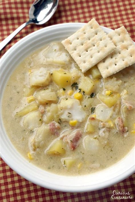 new-england-seafood-chowder-curious-cuisiniere image