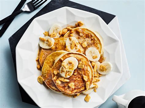 ricotta-hotcakes-with-honeycomb-toffee-butter image