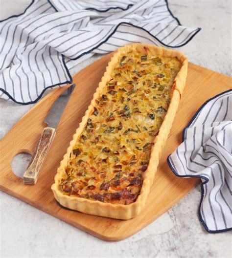 leek-tart-with-gruyere-and-onions-a-baking-journey image