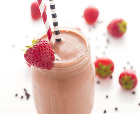 chocolate-strawberry-protein-smoothie-the-lemon-bowl image