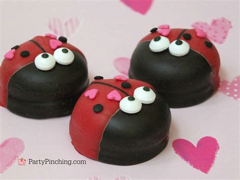 love-bug-ladybug-marshmallow-cookie-cute-easy image