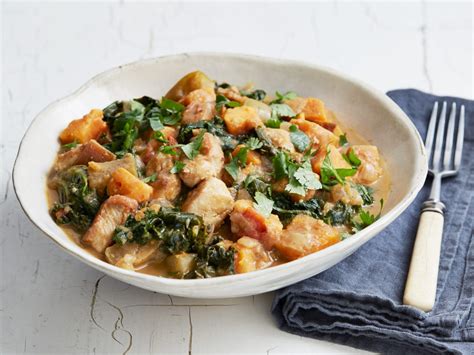 spicy-african-chicken-and-almond-stew-food-network image