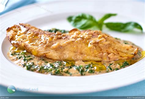 snapper-with-basil-cream-sauce image