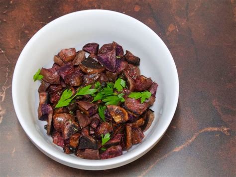 roasted-purple-sweet-potato-with-balsamic-vinaigrette image