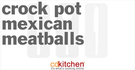 crock-pot-mexican-meatballs-recipe-cdkitchen image